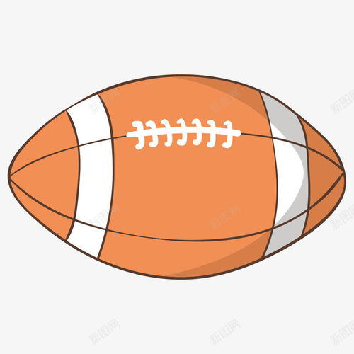 黄色可爱橄榄球高清PNG素材免费下载指南